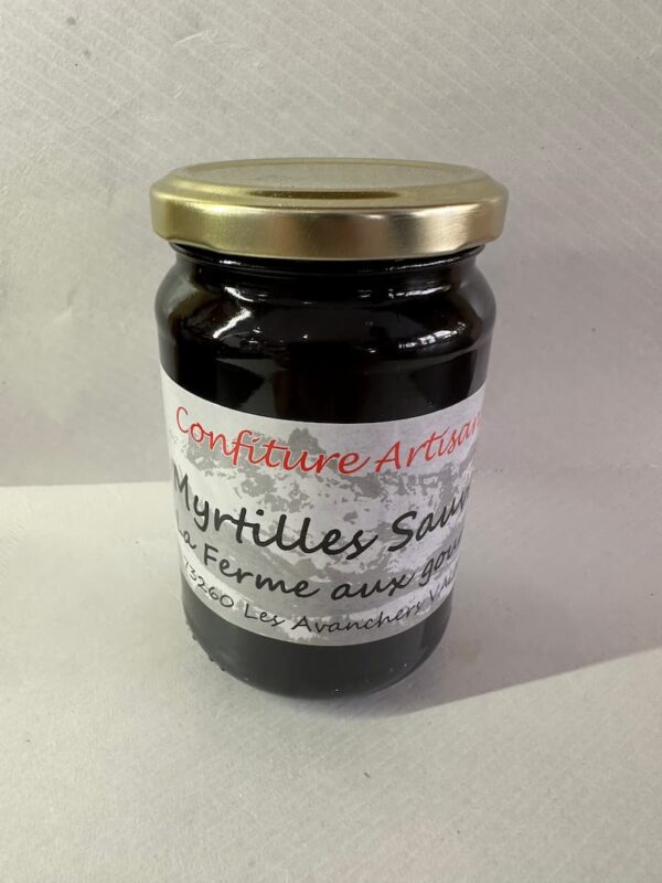 Confiture myrtilles